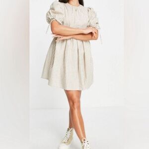 ASOS Gingham Mini Dress